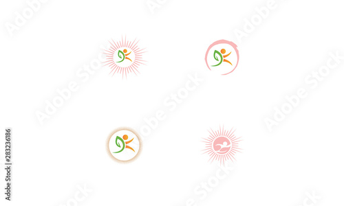 Human Energy Logo Template