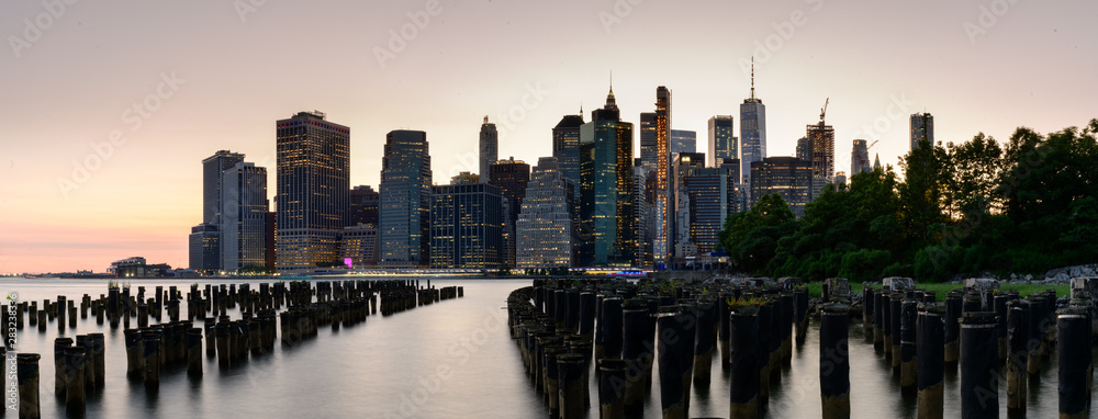Fototapeta premium new york city skyline
