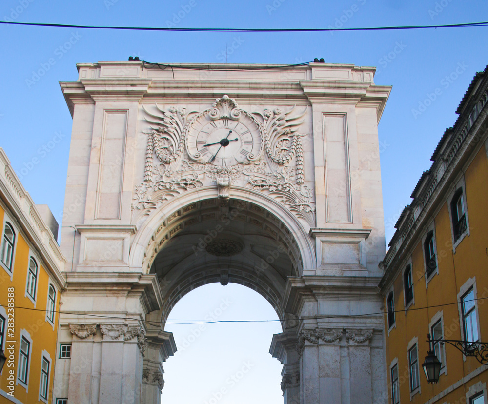 Arco da Rua Augusta; Lissabon, Portugal