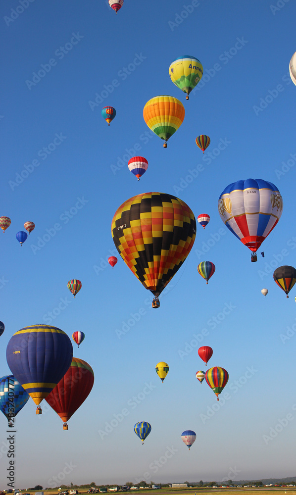 Obraz premium montgolfières