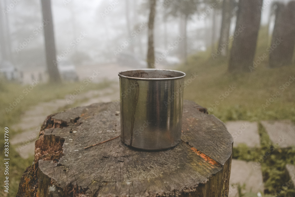 pot on the tree