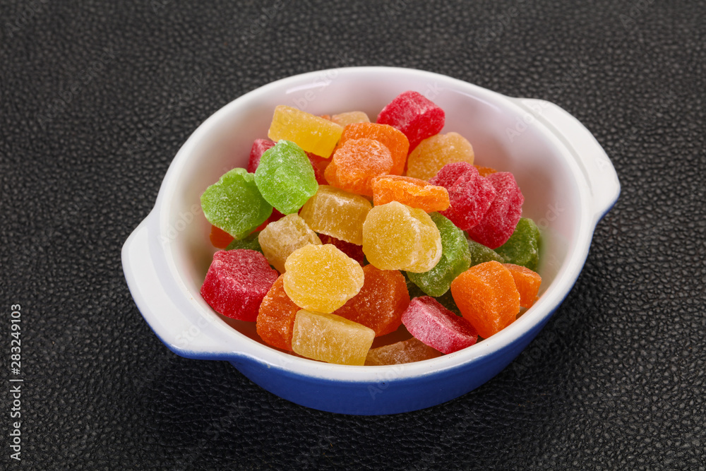 Sweet candied fruit