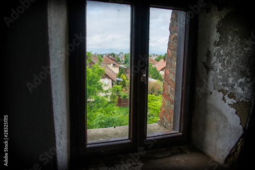 Window view of the old city. © Maksim