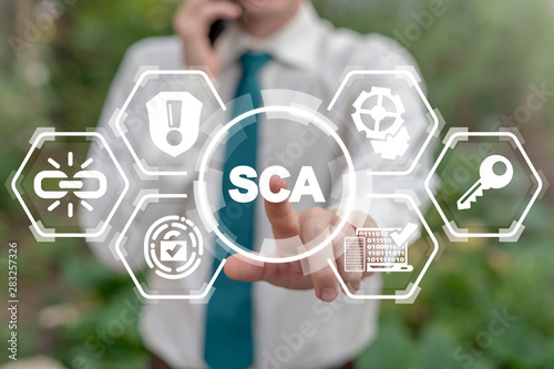 SCA Authorization Identification Payment concept. Security Verification Digital Commercial Pay Technology. photo