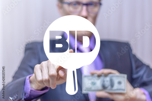 Fotografia Auctioning concept