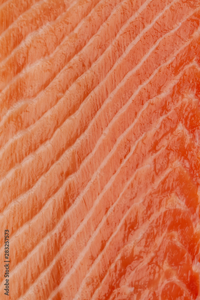 Texture of raw Norwegian salmon. Salmon close up. Fresh red salmon texture Texture of raw Norwegian salmon. Salmon close up. Fresh red salmon texture