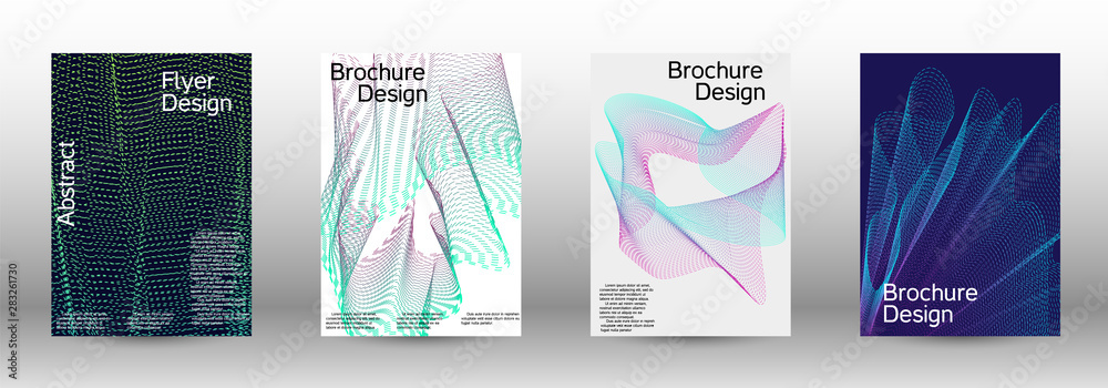 Cover design template set Cover design template set