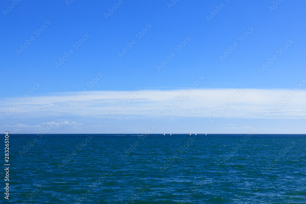 (神奈川県ー風景)真夏の相模湾風景3 (神奈川県ー風景)真夏の相模湾風景3