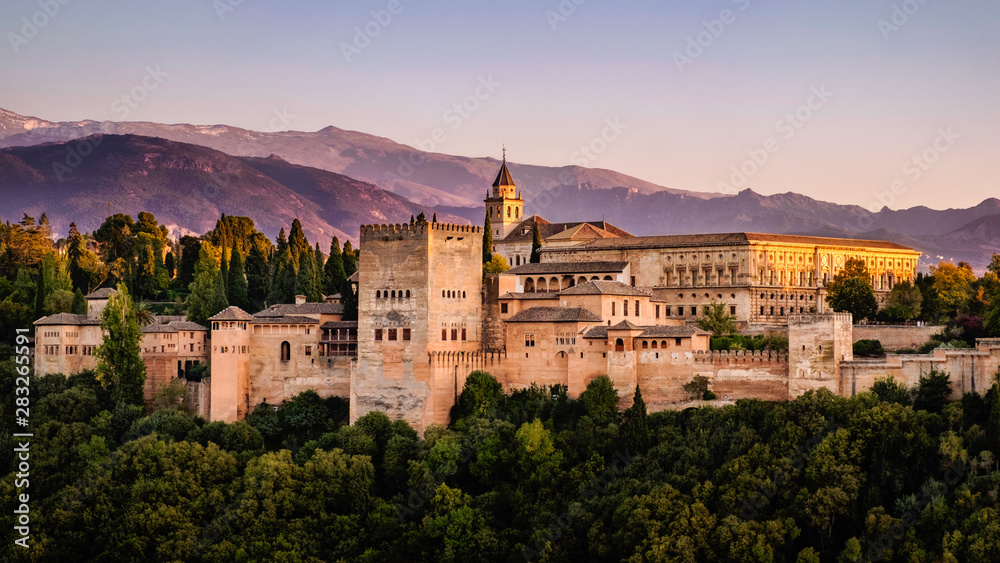 Alhambra Palaces Granada Spain