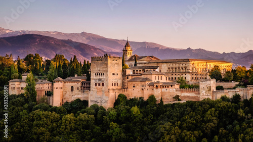 Alhambra Palaces Granada Spain © albertocc311