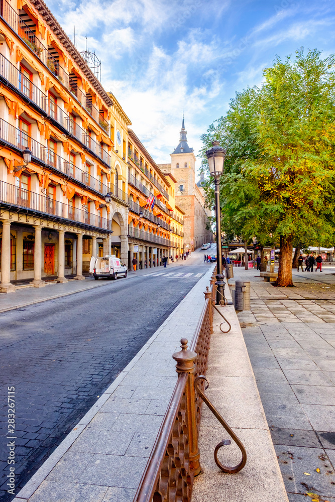 Streetview of Toledo Spain