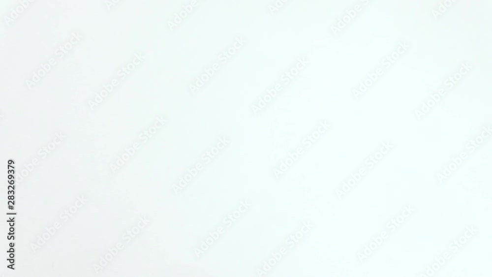 The coin rotates and moves across the screen from top to bottom. White background. Small cash metal funds. The coin rotates and moves across the screen from top to bottom. White background. Small cash metal funds.