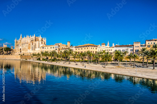 La Seu catedral in Palma de Mallorca, Spain