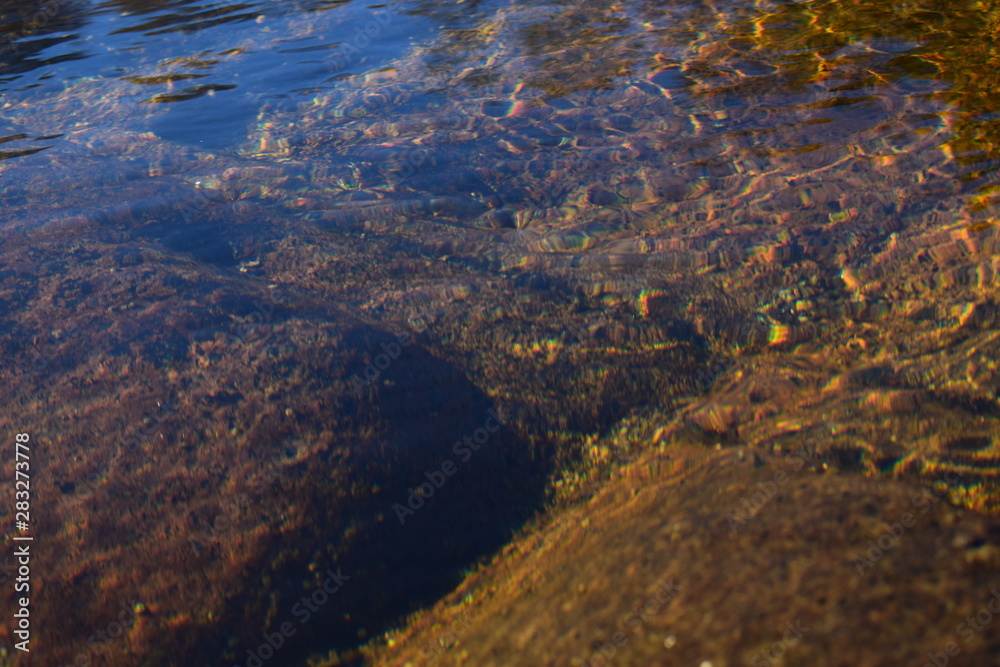 bajo el agua