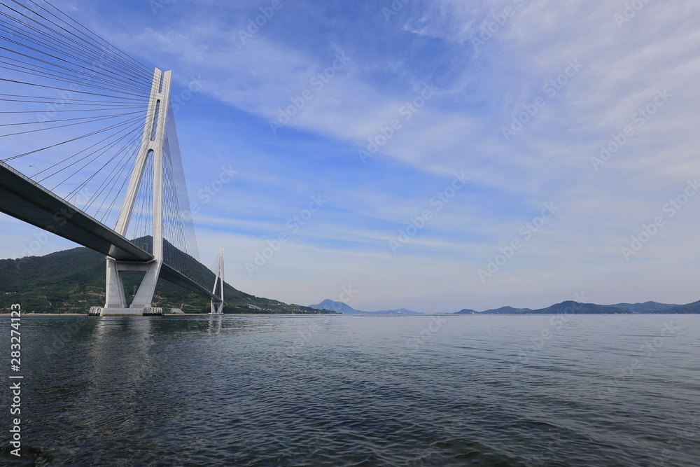 Obraz premium Simanami Kaido in Japan