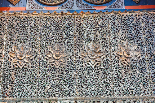 detail of mosque in morocco