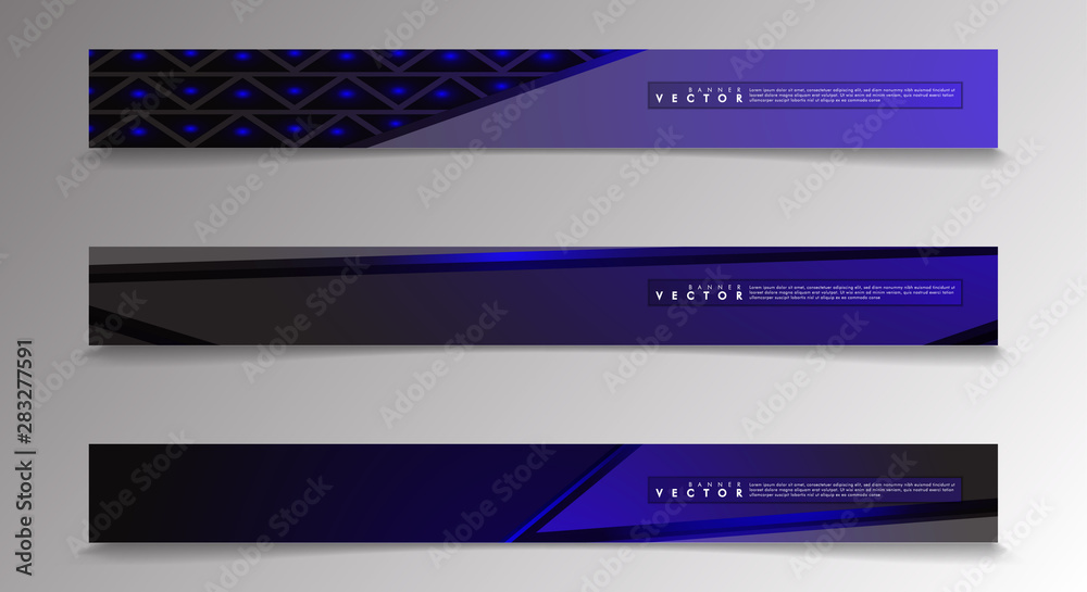 Vector banners with light blue backgrounds suitable for advertising and so on. technology design. eps 10 Vector banners with light blue backgrounds suitable for advertising and so on. technology design. eps 10