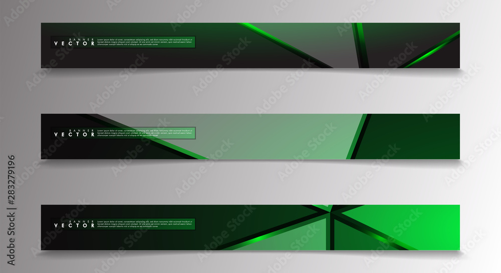 Vector banners with light green backgrounds suitable for advertising and so on. technology design. eps 10 Vector banners with light green backgrounds suitable for advertising and so on. technology design. eps 10
