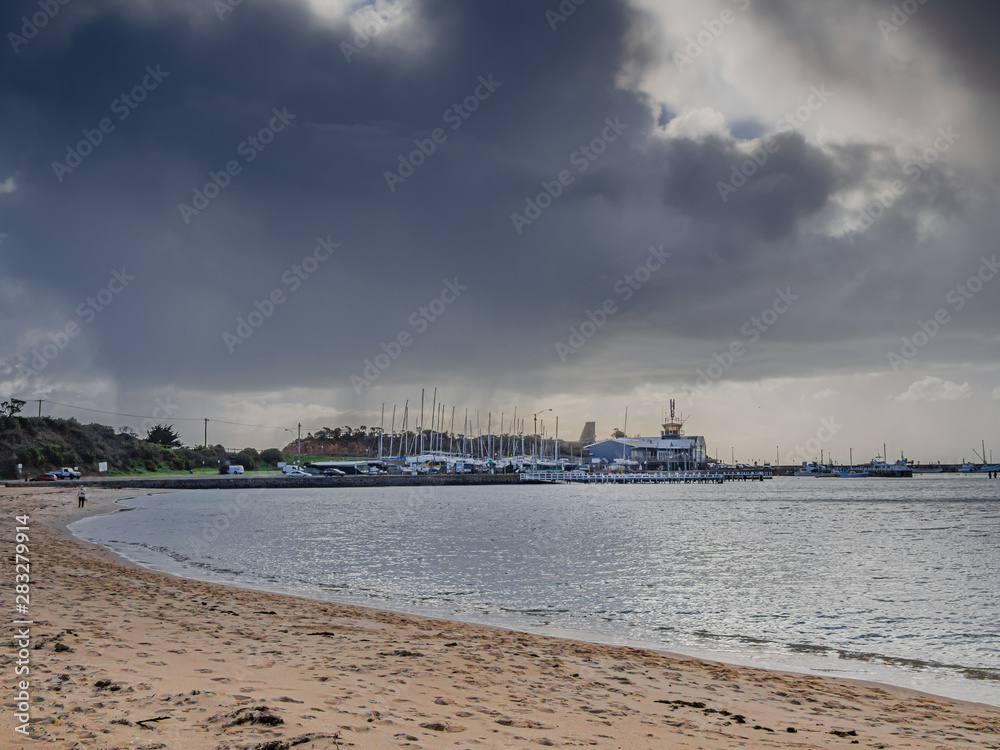 Fototapeta premium Storm Over Mornington