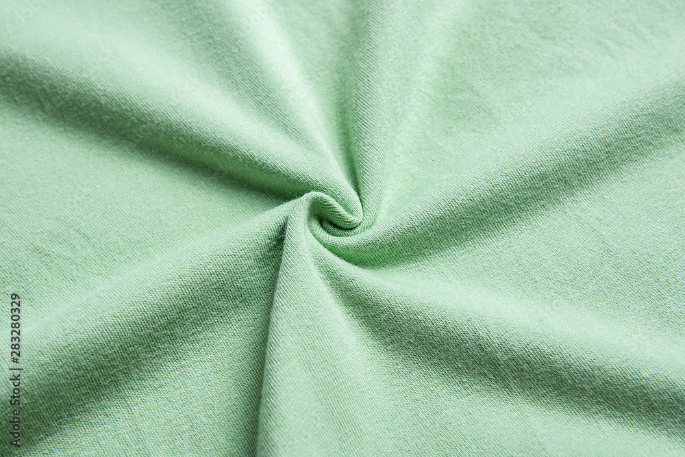 Fototapeta premium Spiral cotton fabric, cotton knit fabric texture material