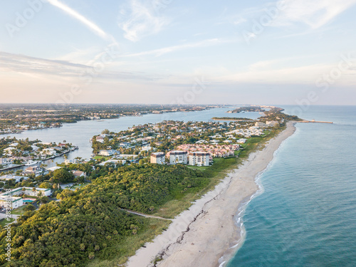 Wallpaper Mural Flight over the Atlantic Coast of South Florida Torontodigital.ca