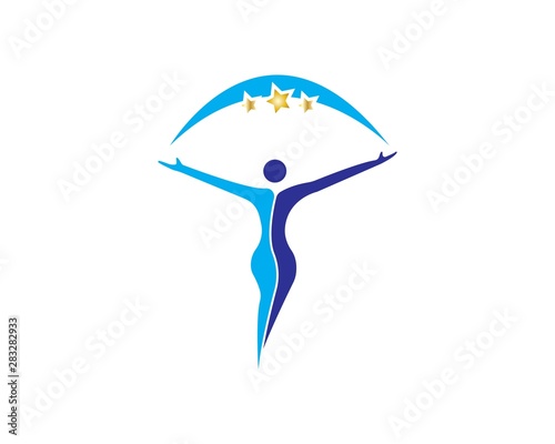 people logo vector template