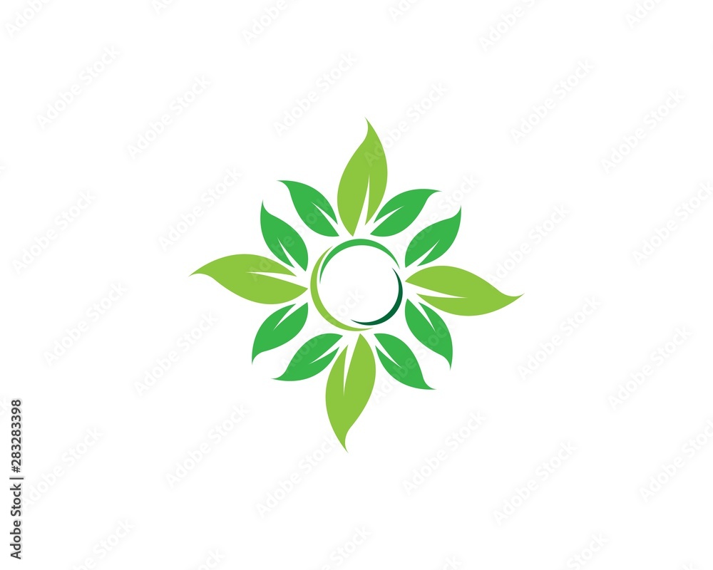 Logos of green leaf ecology nature element vector icon Logos of green leaf ecology nature element vector icon