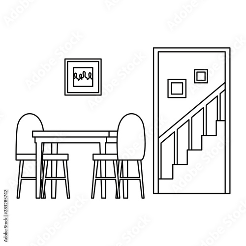 house place dinning room scene