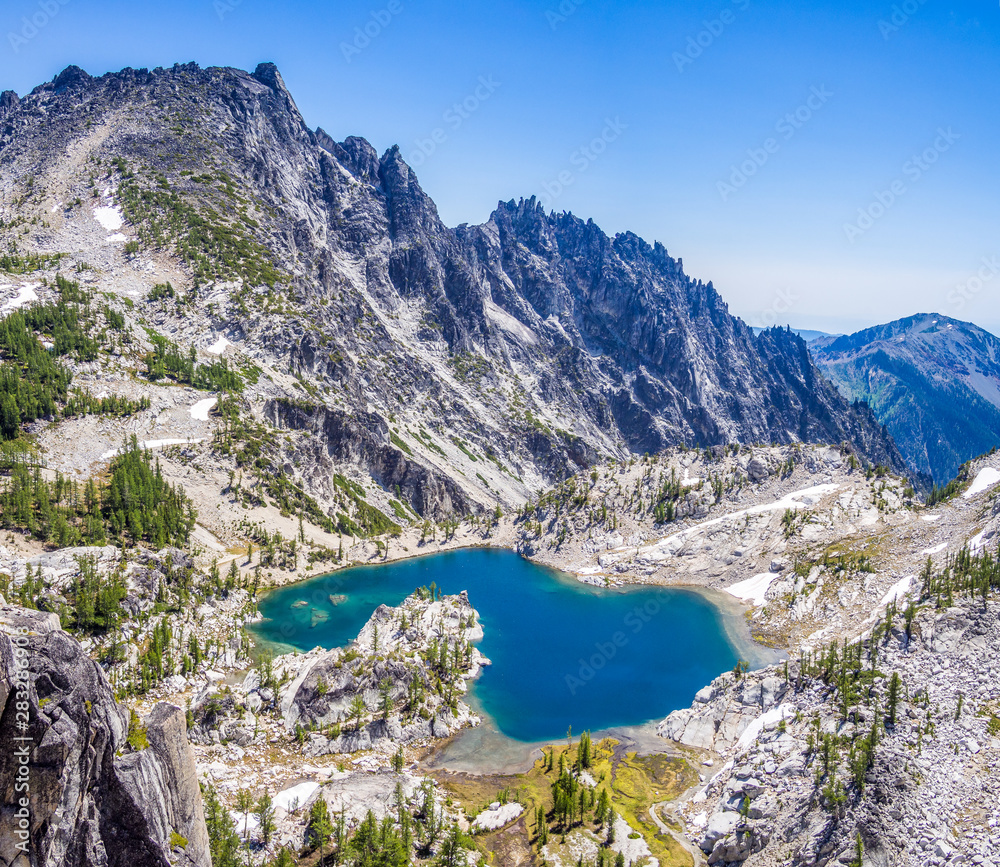 Lake in North Cascade Mountains