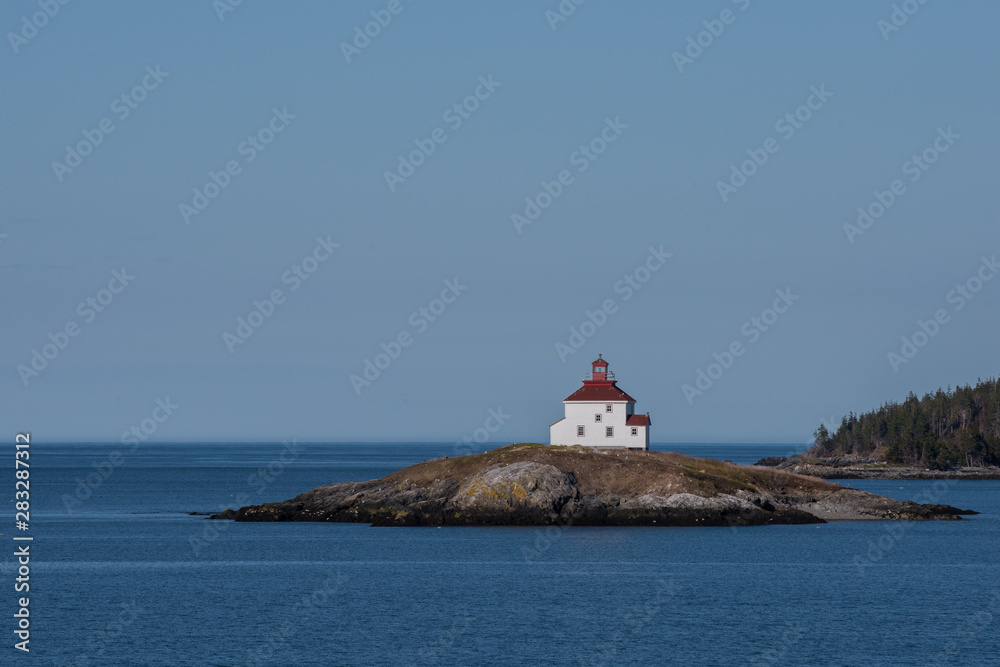 Lighthouse On Island