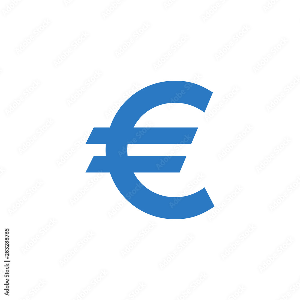 Euro Sign related vector glyph icon. Isolated on white background. Vector illustration. Euro Sign related vector glyph icon. Isolated on white background. Vector illustration.