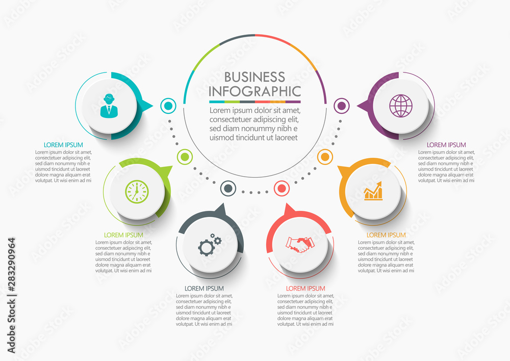 Business data visualization. timeline infographic icons designed for abstract background template milestone element modern diagram process technology digital marketing data presentation chart Vector Business data visualization. timeline infographic icons designed for abstract background template milestone element modern diagram process technology digital marketing data presentation chart Vector