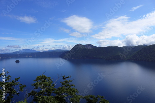 日本 北海道の摩周湖