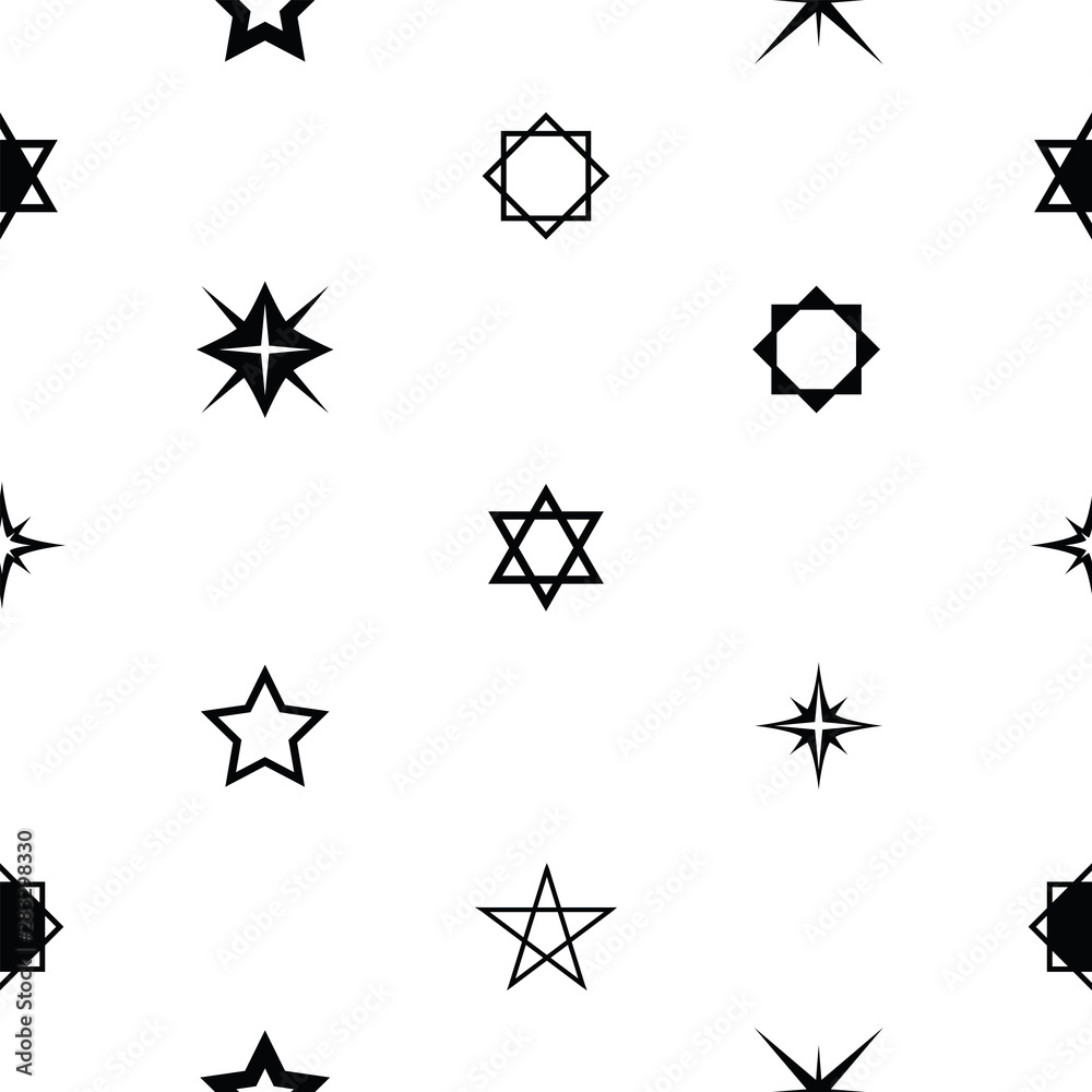 star seamless pattern background icon. star seamless pattern background icon.
