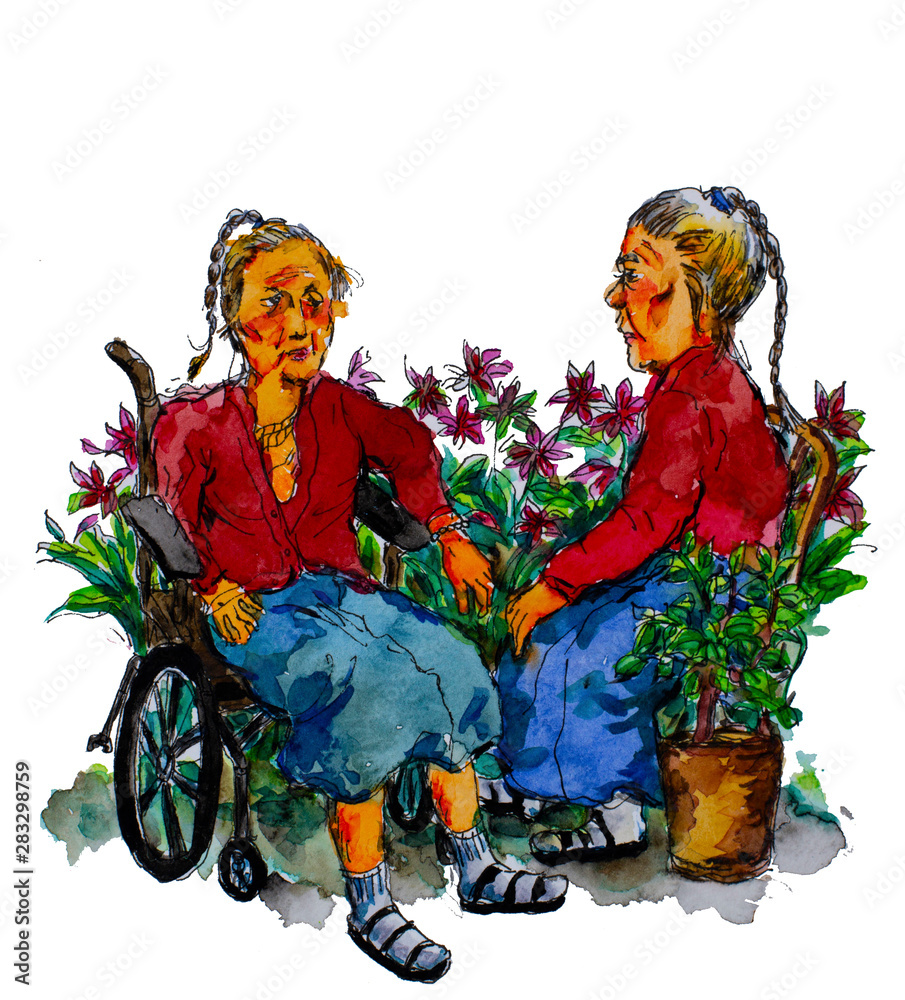 Seniors Elderly Women