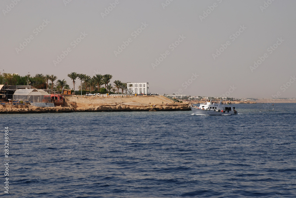 The El Fanar Memorial to the 148 victims of the Flash Air plane crash on 3rd January 2004 near Sharm el Sheikh, Egypt