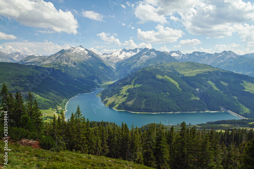 Lake Durlassboden, in Gerlos, Austria © scimmery1