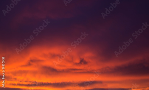 orange sky © kamontad123