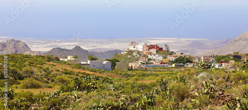 фотографія Beautiful panoramic view of Arona village on Tenerife, Canary Islands, Spain