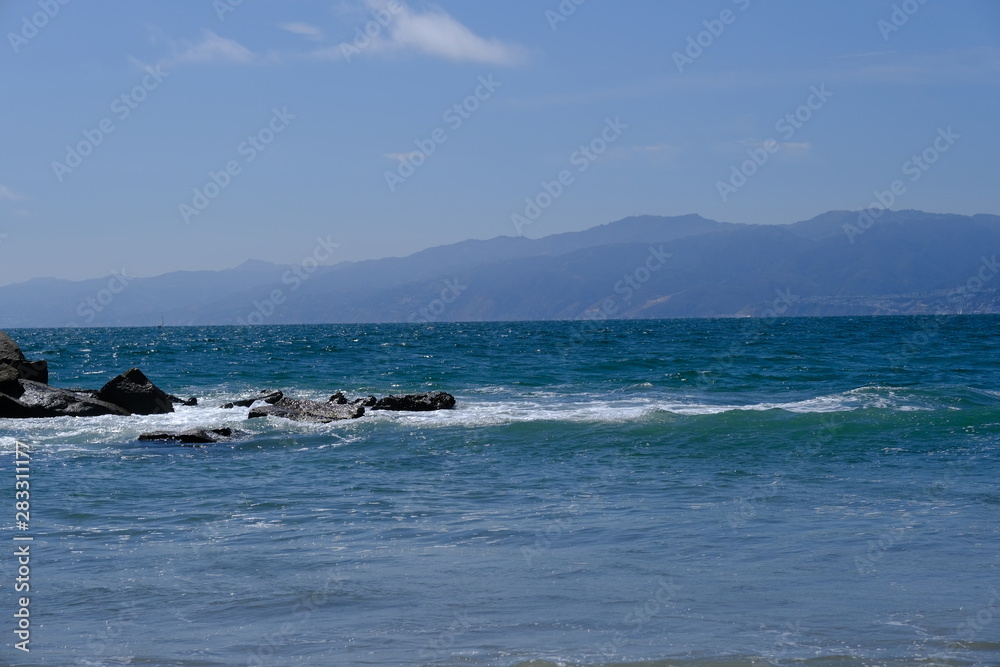 Pacific ocean off the coast of los Angeles Pacific ocean off the coast of los Angeles