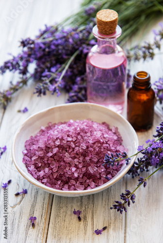 Lavender spa products