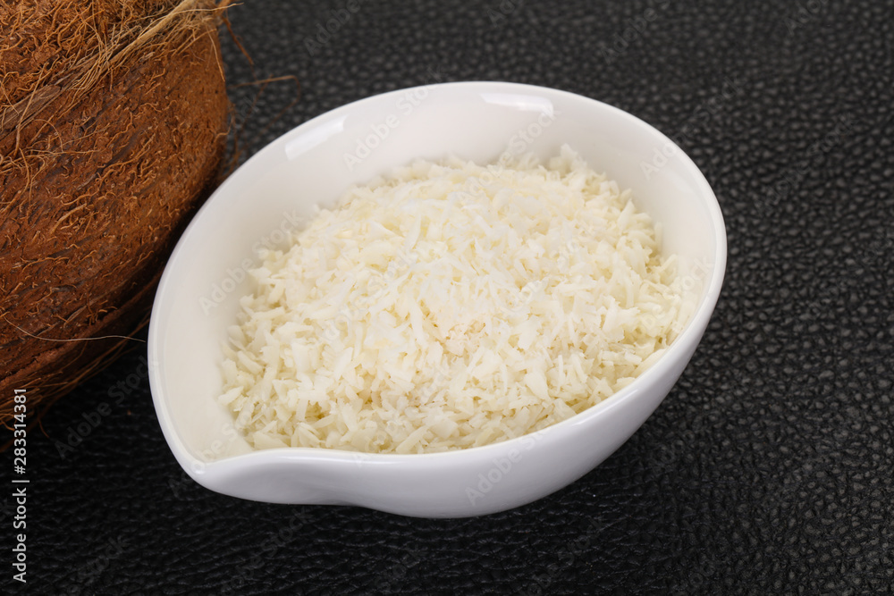 Coconut shredded chip with nut Coconut shredded chip with nut