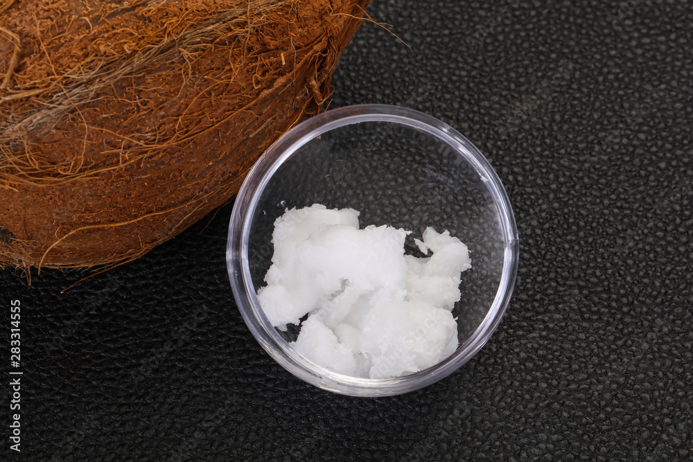 Dietary Coconut oil in the bowl Dietary Coconut oil in the bowl