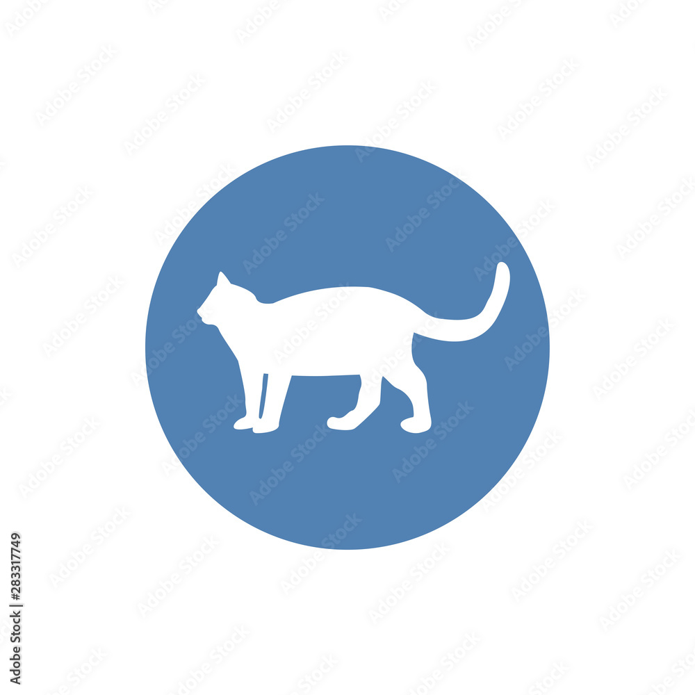 cat icon. Illustration isolated vector sign symbol