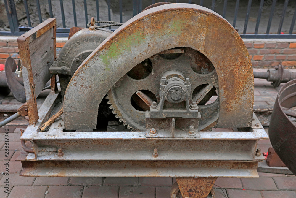 abandoned mechanical equipment abandoned mechanical equipment