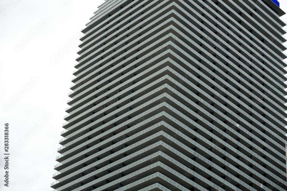 Elements and details of the facade of buildings in Las Vegas Elements and details of the facade of buildings in Las Vegas