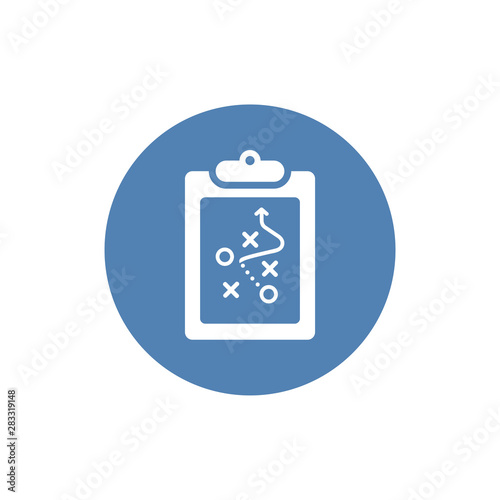 tactics business concept icon and symbol. tactical plan