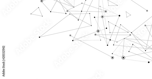 sfondo, connessioni, linee, punti, internet, design