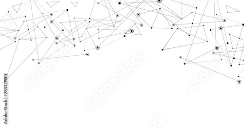 sfondo, connessioni, linee, punti, internet, design