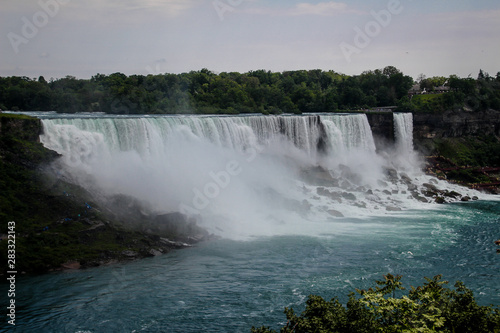 Fototapeta Naklejka Na Ścianę i Meble -  Visiting Niagara Falls in Summer